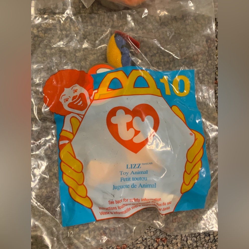 Rare Vintage McDonalds 10 Ty Beanie Babies Complete Packaged Set NEW Gift 1990’s - Picture 3 of 12